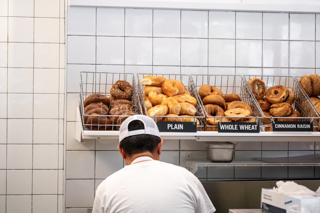 Bagel Close-up