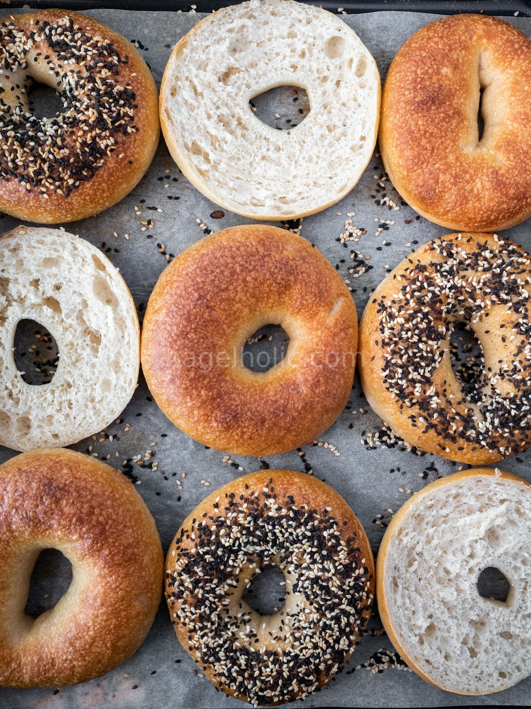 Sourdough Bagels